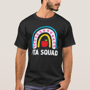 PTA Squad Leopard Rainbow Physical Therapist Assis T-Shirt