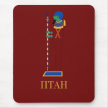 PTAH EGYPTIAN GOD MOUSE MAT