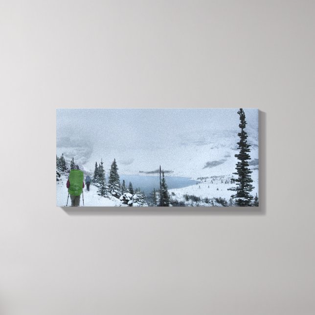 Ptarmigan Lake 2 - Glacier National Park Canvas Print (Front)