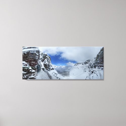 Ptarmigan Pass Tunnel North_Glacier National Park Canvas Print