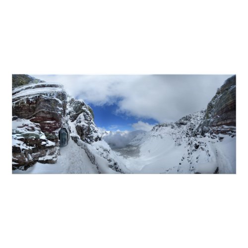 Ptarmigan Pass Tunnel North_Glacier National Park Photo Print