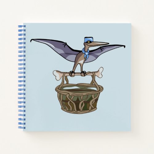 Pteranodon Carrying A Basket Notebook