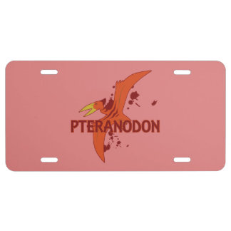 Pteranodon License Plate