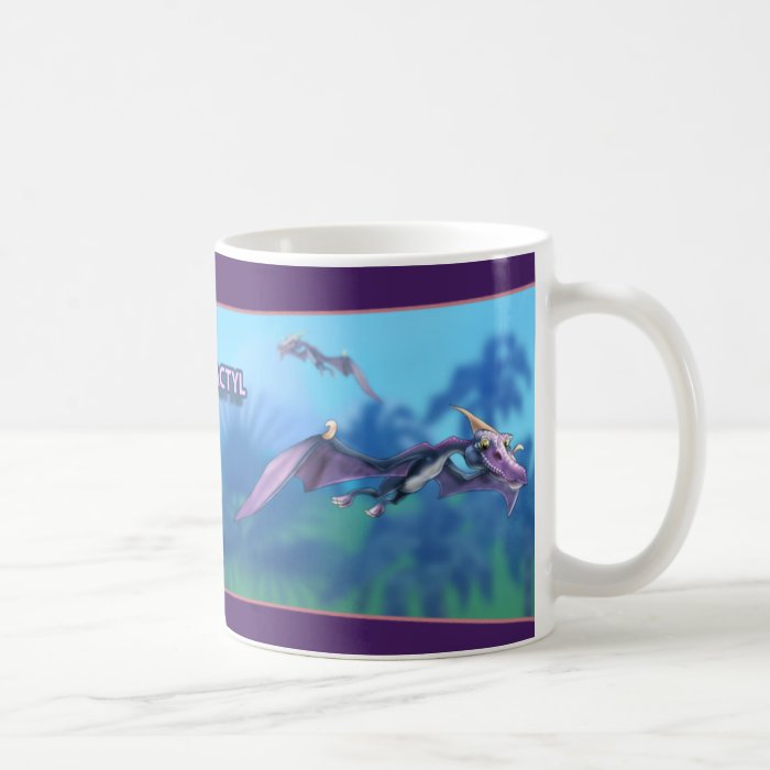 Pterodactyl Dinosaur Mug