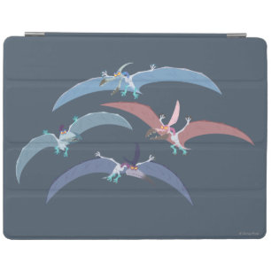 Pterodactyl Group Graphic iPad Smart Cover