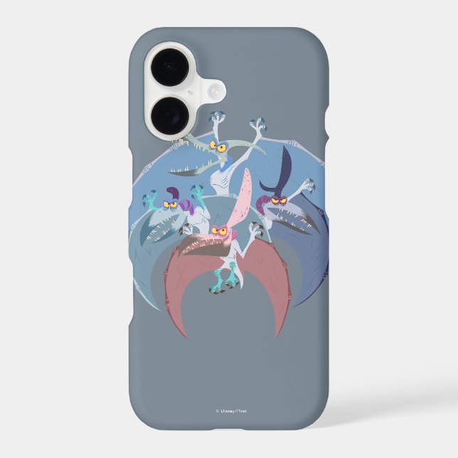 Pterodactyl Group Stack Case-Mate iPhone Case (Back)
