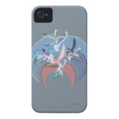 Pterodactyl Group Stack Case-Mate iPhone Case (Back)