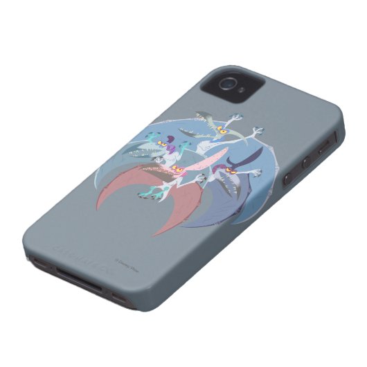 Pterodactyl Group Stack Case-Mate iPhone Case (Bottom)