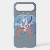Pterodactyl Group Stack Case-Mate iPhone Case (Back)