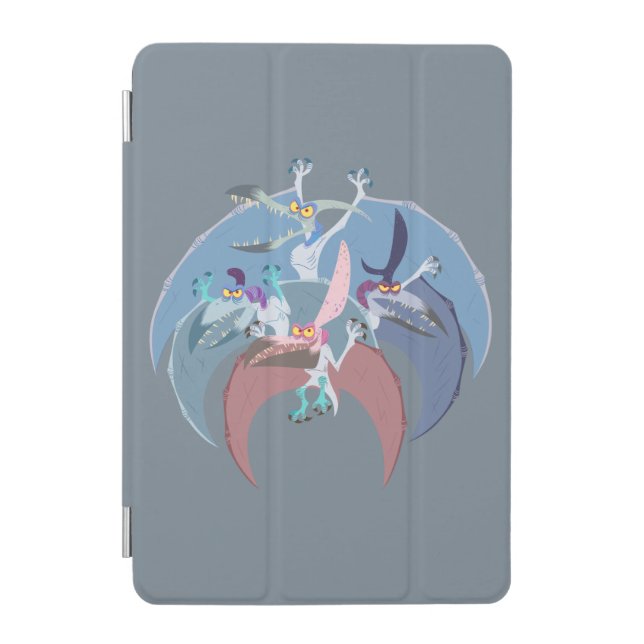 Pterodactyl Group Stack iPad Mini Cover (Front)