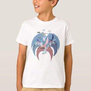 Pterodactyl Group Stack T-Shirt
