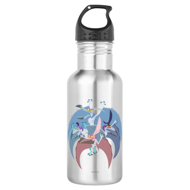 Pterodactyl Group Stack Water Bottle (Front)