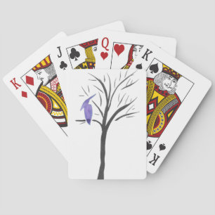 Pterodactyl In A Tree Poker Cards