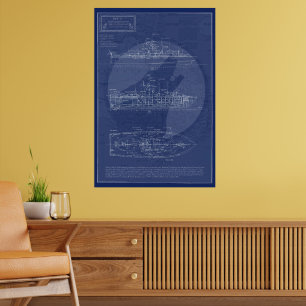 PTF-17 Navy Special Operations Combat Boat Poster