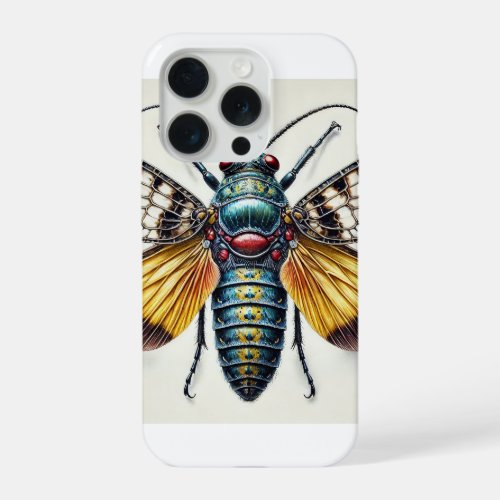 Ptinella Insect 210624IREF125 _ Watercolor iPhone 15 Pro Case