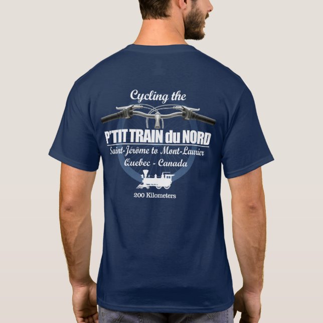 P'tit Train du Nord (H2) T-Shirt (Back)