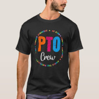 PTO Crew Parent School Volunteer Board Mom Parent