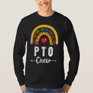 Pto Crew Parent School Volunteer Board Mom Parent T-Shirt