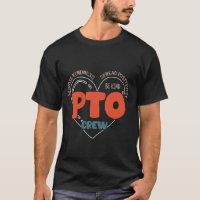PTO Crew Volunteer Teacher Student Parent School M
