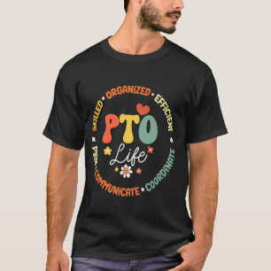 PTO Life Crew Back to School Matching Group Parent T-Shirt