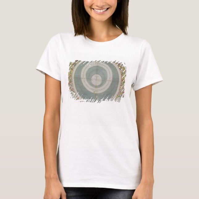 Ptolemaic System, from 'The Celestial Atlas, or Th T-Shirt (Front)