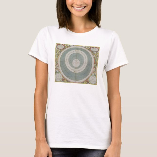 Ptolemaic System, from 'The Celestial Atlas, or Th T-Shirt (Front)