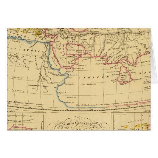 Ptolemy's Geography Cards (Front Horizontal)