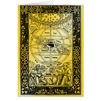 Ptolemy's System by Johanes de Monte Regio 1543 Cards
