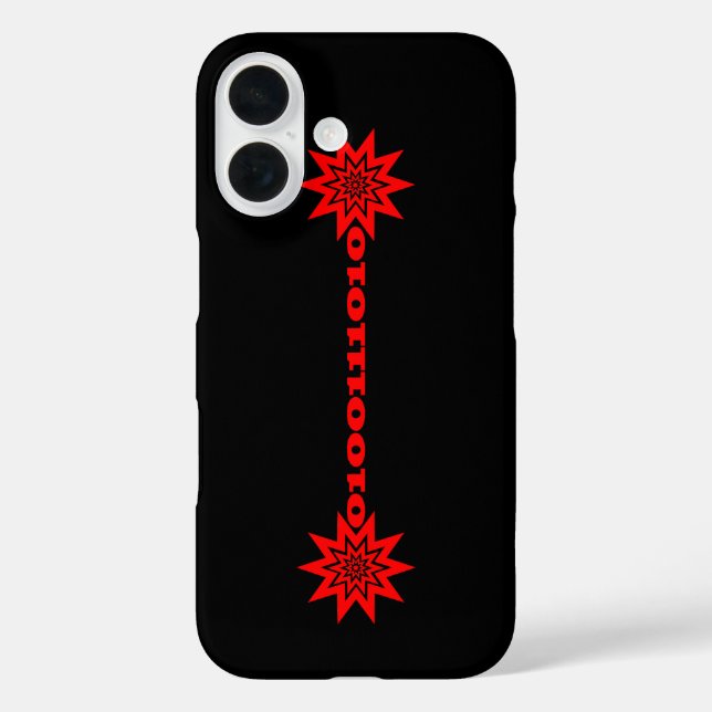 PTP Laser Light Data Beam Case-Mate iPhone Case (Back)