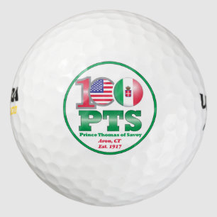 PTS 100th Anniversary Golf Ball