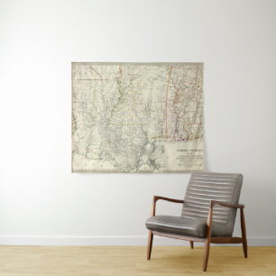 Pts of Louisiana, Ark, Miss, Ala, Florida Tapestry