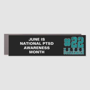 PTSD Awareness Car Magnet