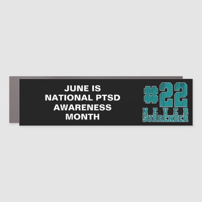 PTSD Awareness Car Magnet (Front)