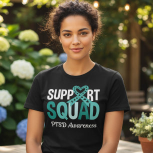 PTSD Awareness Support Squad Tri-Blend Shirt