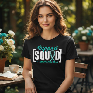 PTSD Awareness Support Squad Tri-Blend Shirt