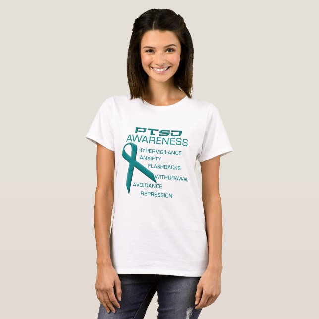 PTSD Awareness T-Shirt (Front Full)