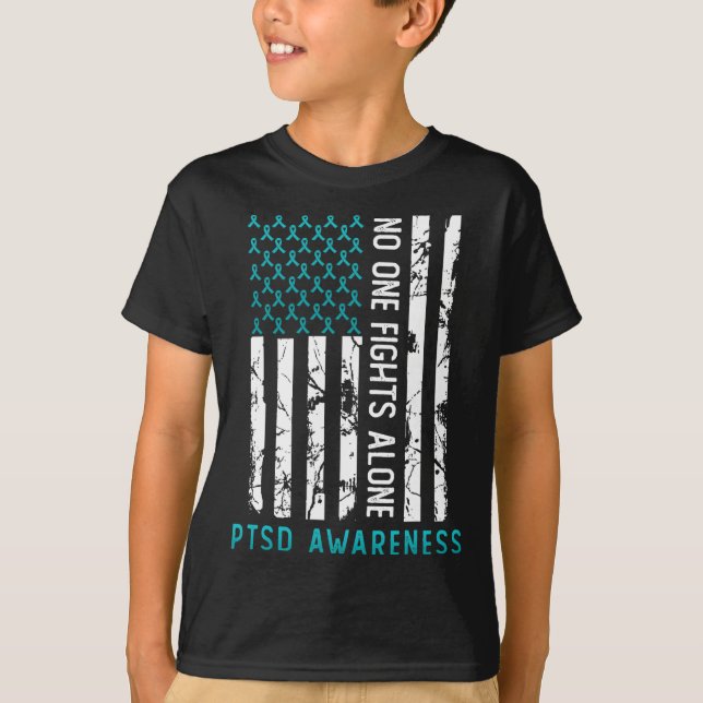 Ptsd Post Traumatic Stress Disorder Awareness Supp T-Shirt (Front)