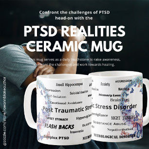 PTSD Realities Awareness Ceramic Mug