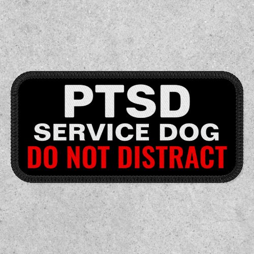 PTSD Service Dog Patch