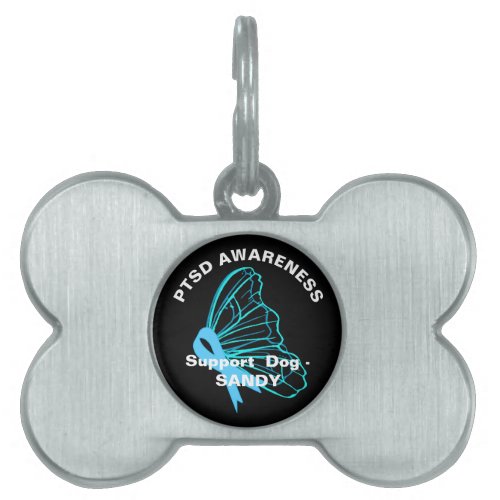 PTSD Service Dog Pet ID Tag