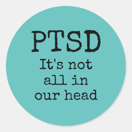 PTSD sticker