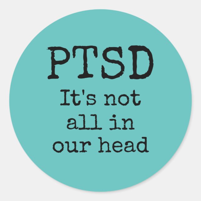 PTSD sticker (Front)