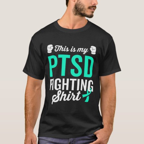 Ptsd Stress Warrior Survivor Awareness Get Well Re T_Shirt