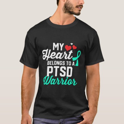 Ptsd Stress Warrior Survivor Support Awareness Rec T_Shirt