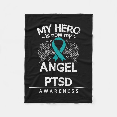 Ptsd Survivor Post Traumatic Stress Disorder Aware Fleece Blanket