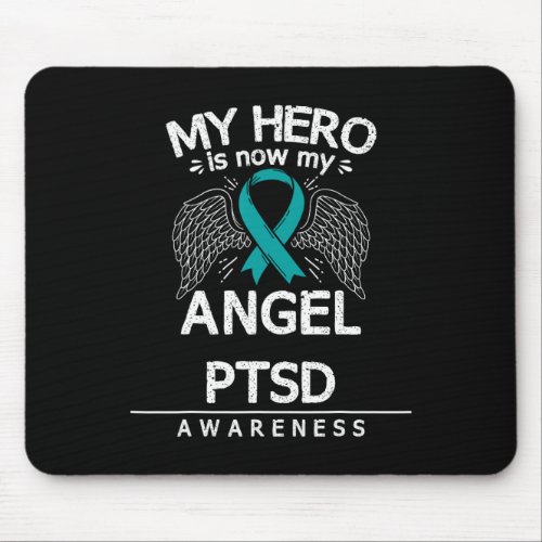 Ptsd Survivor Post Traumatic Stress Disorder Aware Mouse Pad