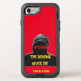 PTSD:THE DEMONS NEVER DIE OtterBox DEFENDER iPhone SE/8/7 CASE