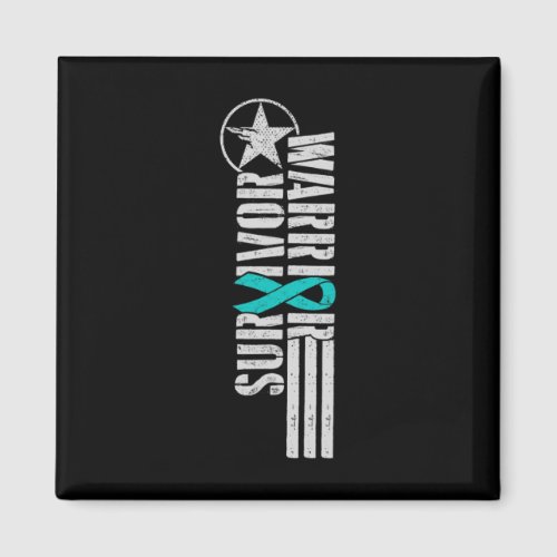 Ptsd Warrior Survivor _ Military_style Awareness  Magnet