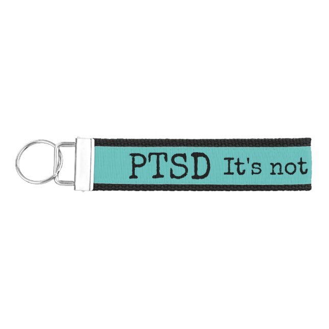 PTSD wrist keychain (Keys on Left)