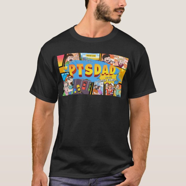 PTSDad - T-shirt (Front)